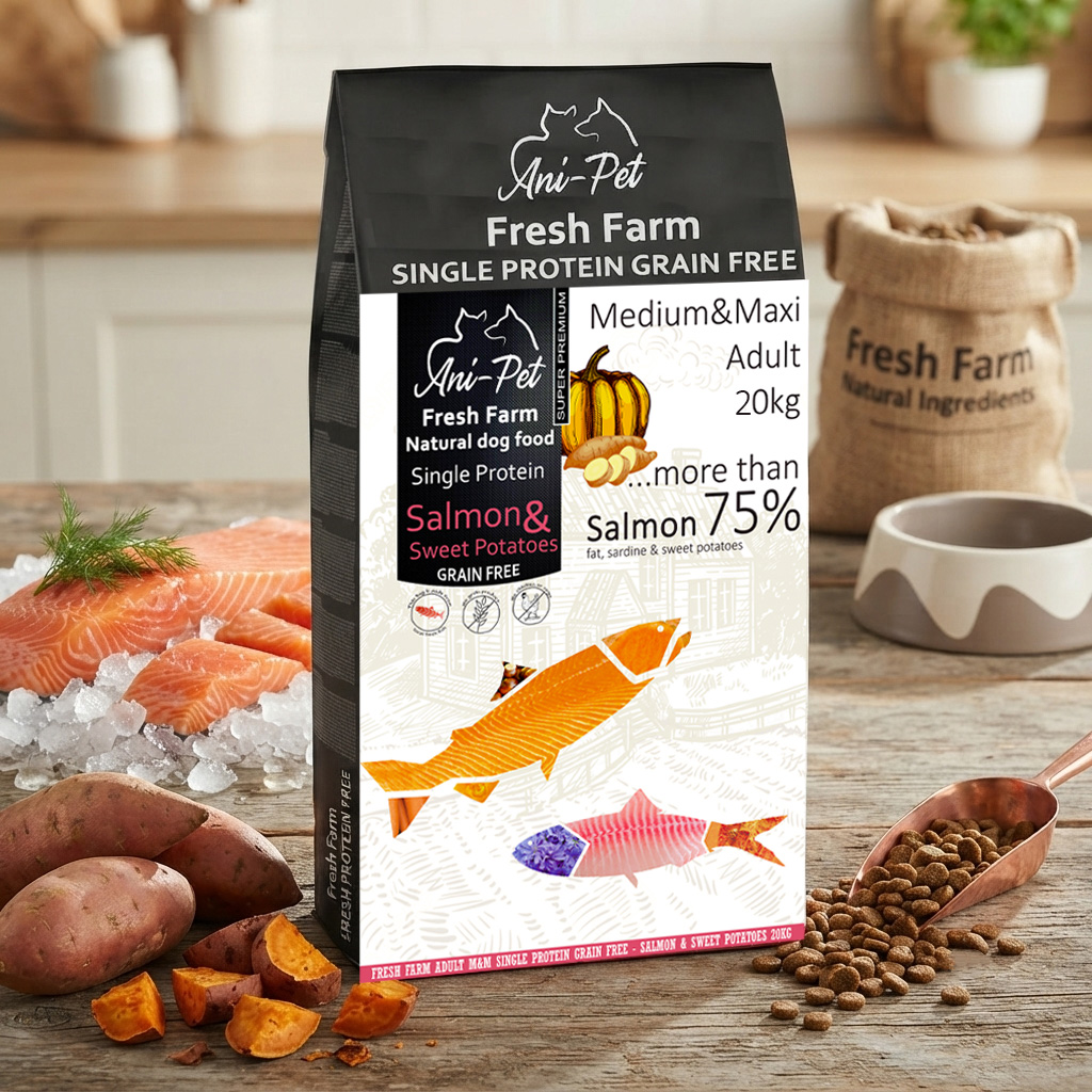 Fresh Farm Single Protein Salmon GF 20kg foto 2